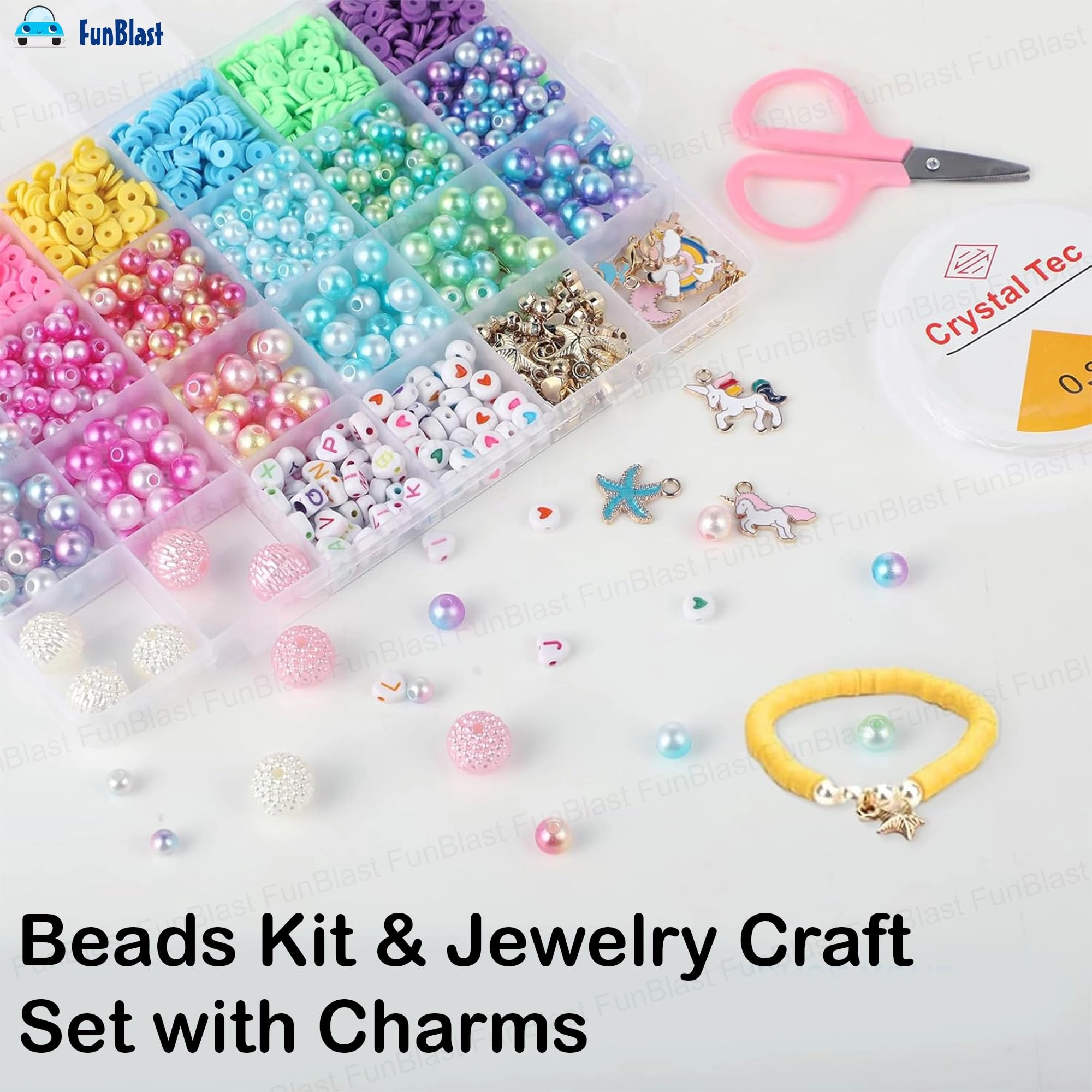 Jewelry Making & Beadwork - Beads Kit Multicolor