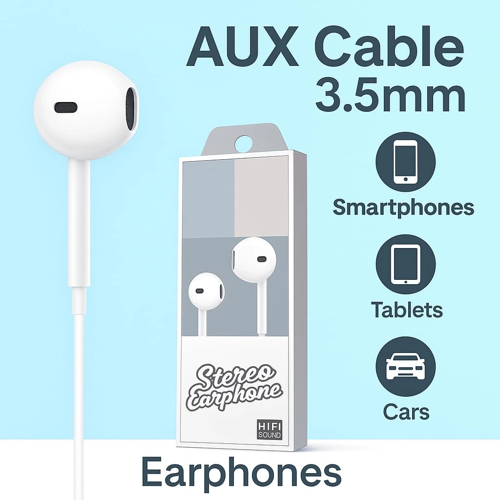 AUX Audio Cable - 1.5 Meter