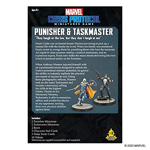 Punisher + Taskmaster - Marvel: Crisis Protocol CP32en