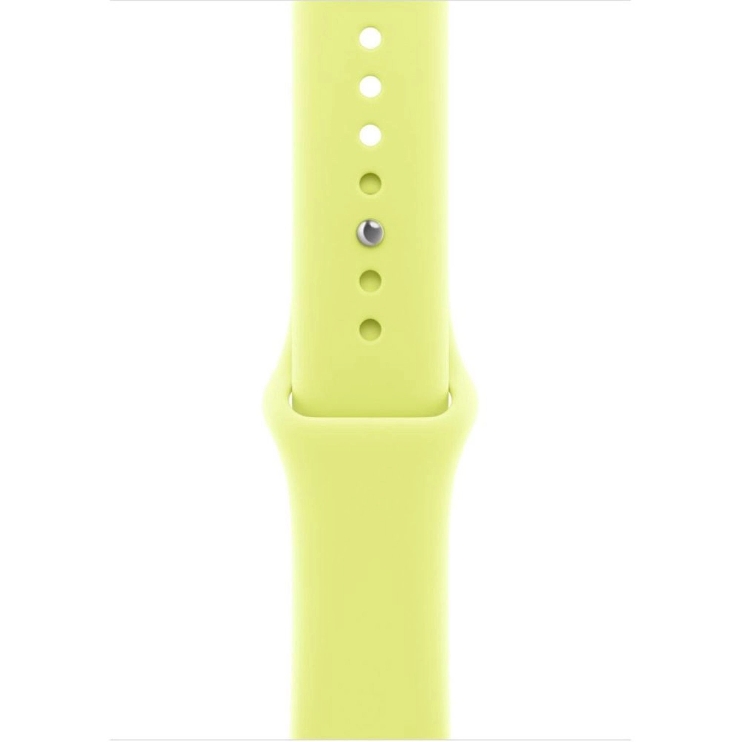 Sport Band for Apple Watch 46mm - Pin-and-Tuck Neon Yellow M/L