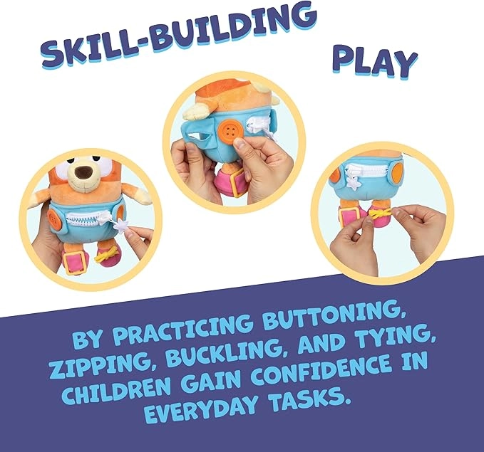 Bluey Dress & Play Baby Bingo 25.4 cm Plush