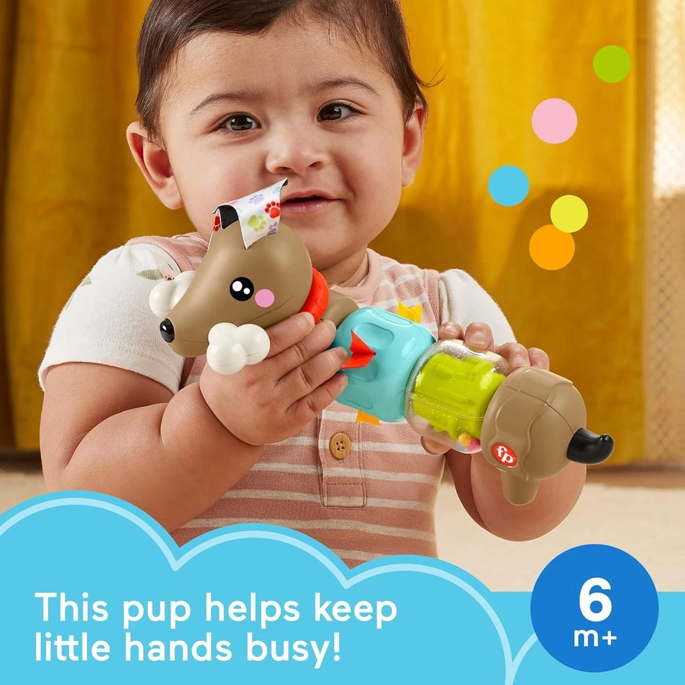 Click And Spin Activity Pup - 6 months+