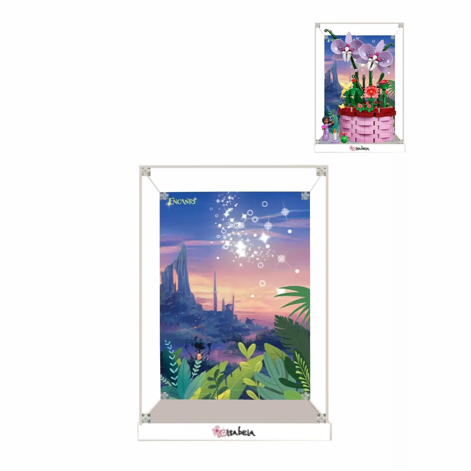 Figures Display Box - 20x20x30cm Acrylic