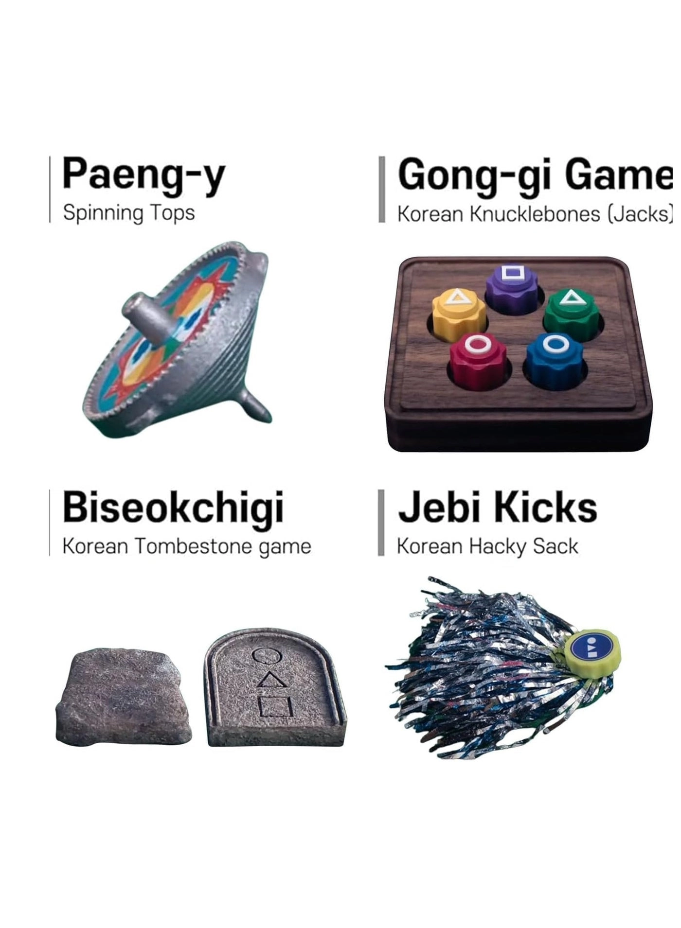 Korean Folk Game Set - English