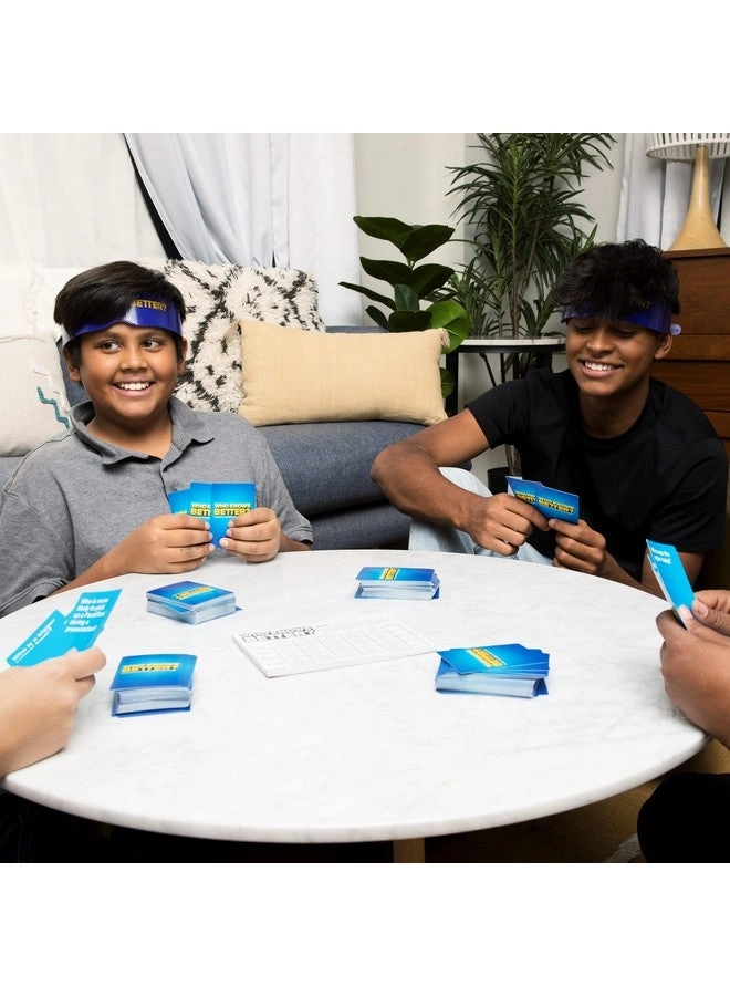 Who Knows Better? - English