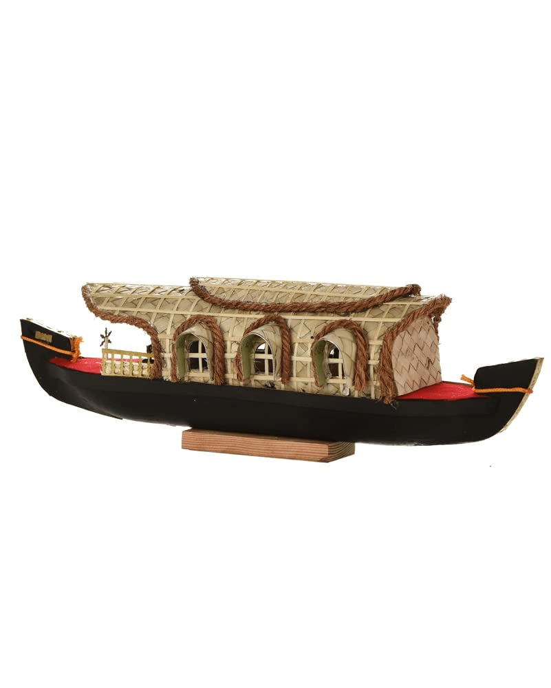Kumarakam House Boat Miniature - Wooden