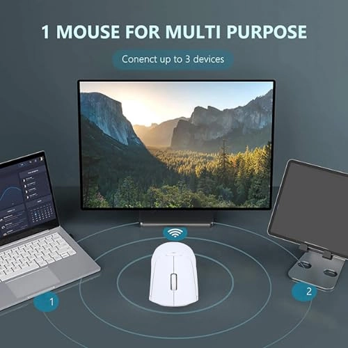 Fingerprint Mouse - 2.4G BT5.0 USB