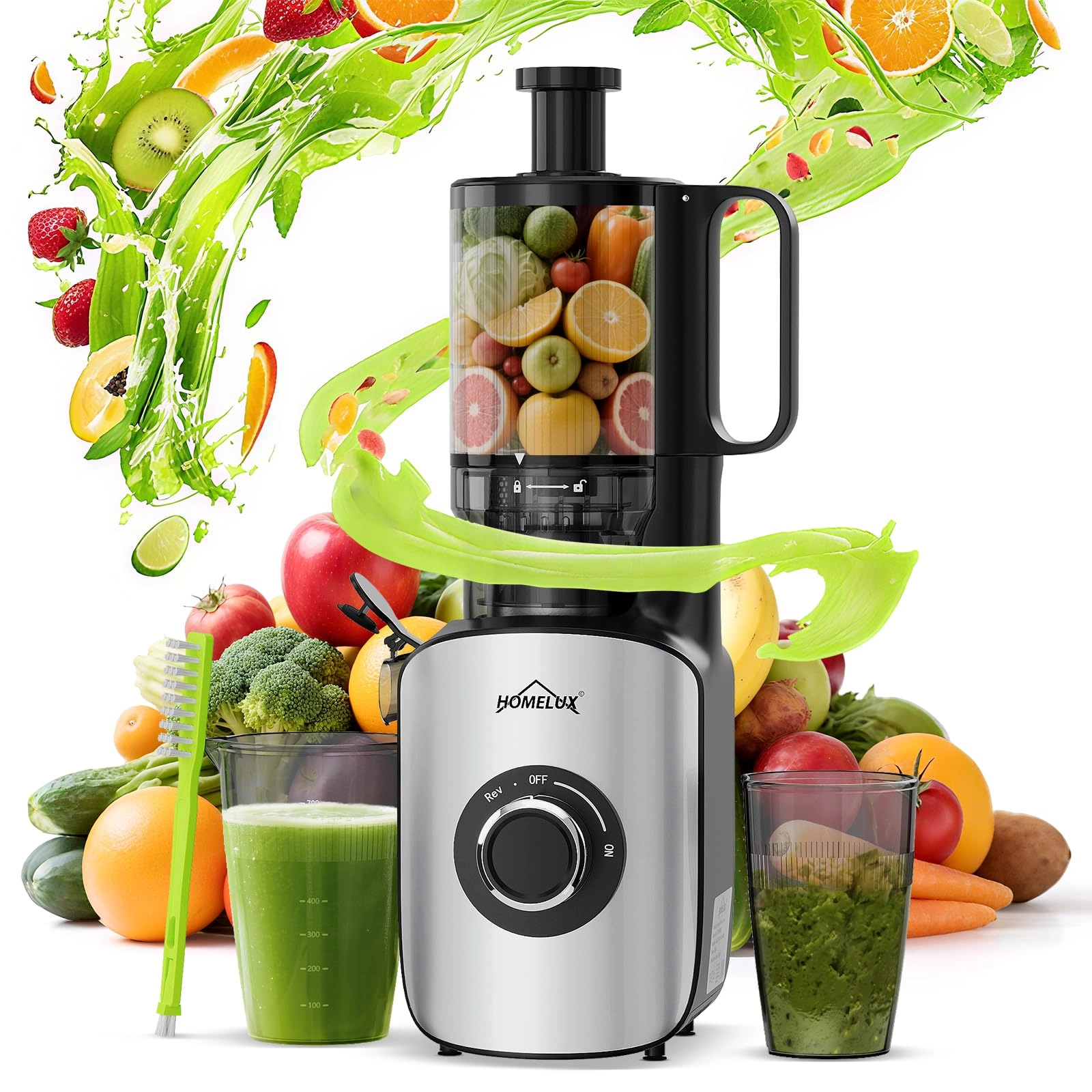 HomeLux Slow Juicer - 220W