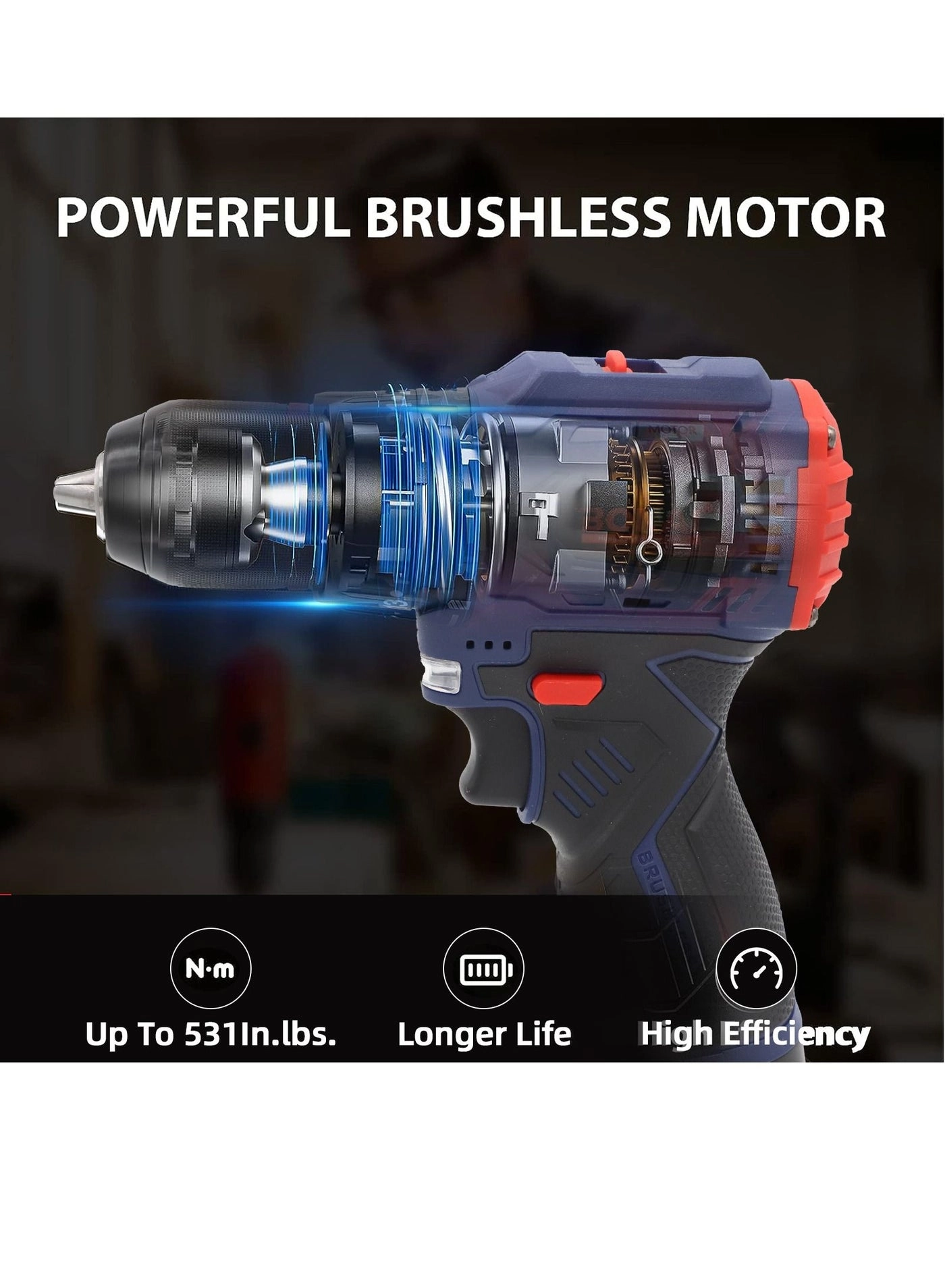 BNBS24V00-3 - 24V Dual Battery Brushless