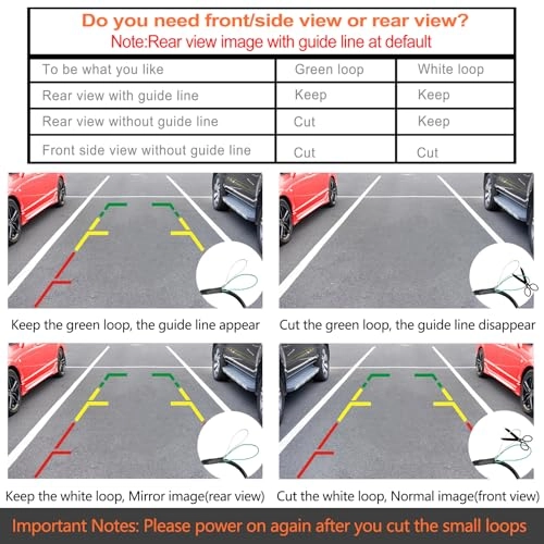 2-in-1 Reverse Backup Camera