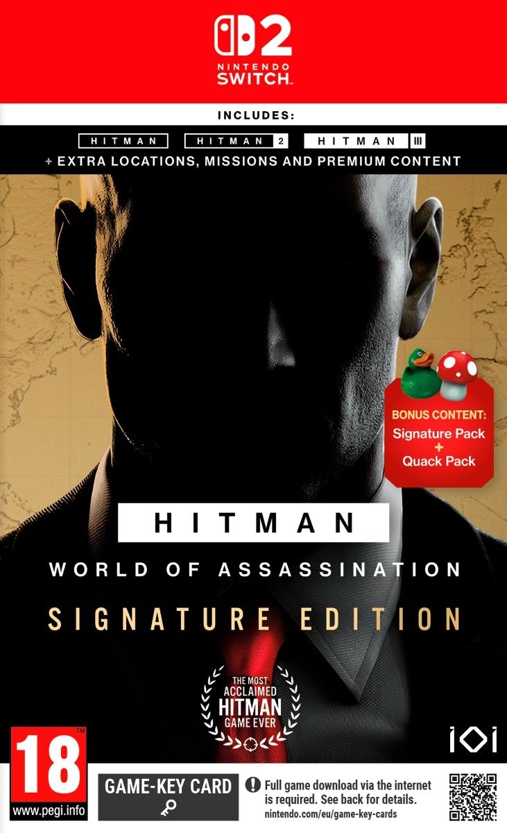 Solutions 2 GO Hitman World of Assassination Signature Edition - Switch 2