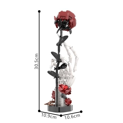 Mystical Rose of Skeleton Hand - 357 pcs