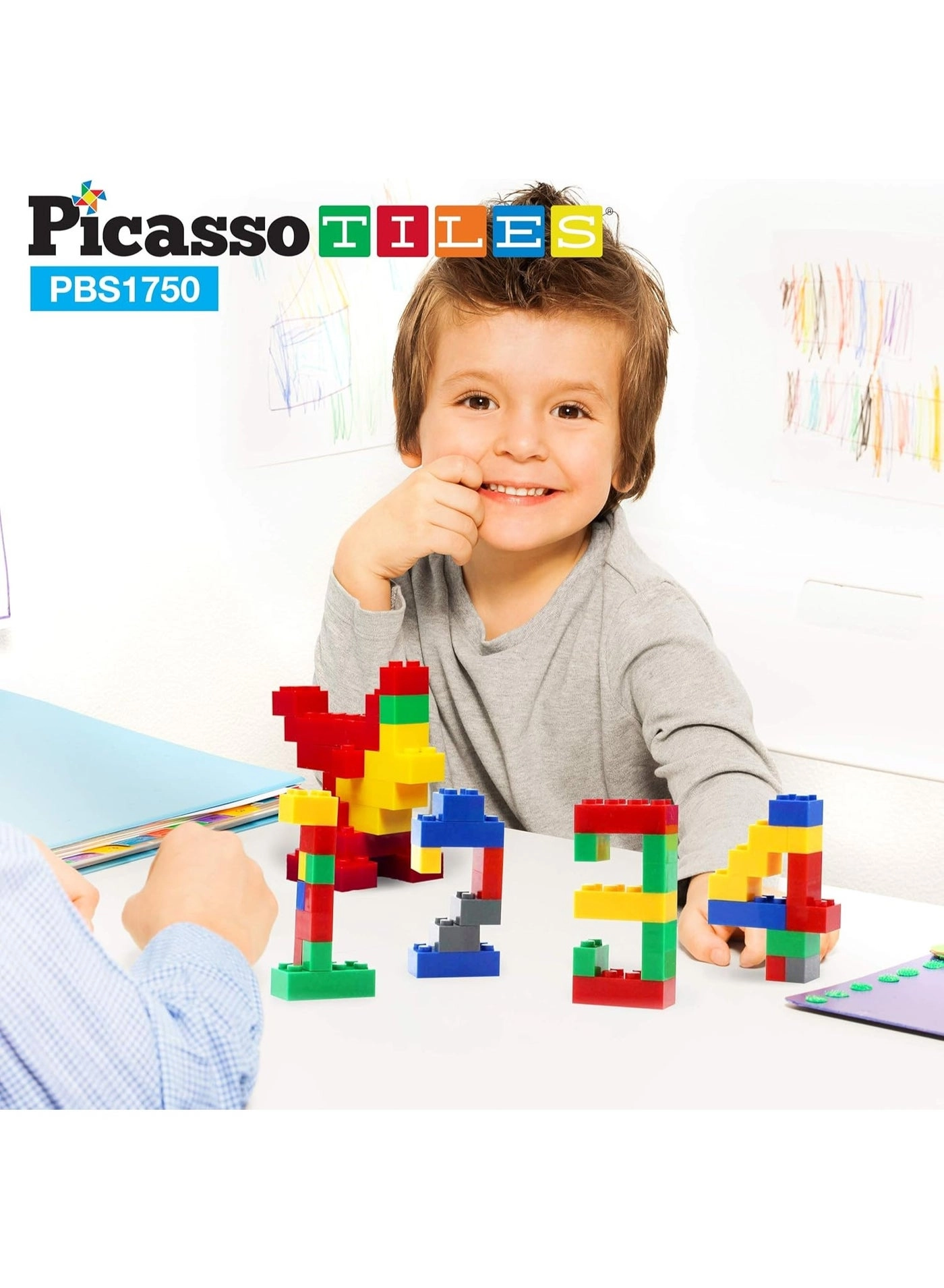 Building Block Tiles - 1750pcs