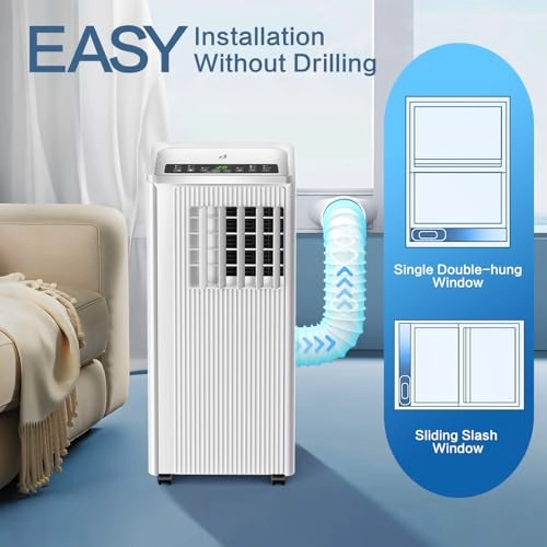 Air Conditioning Unit - 9000 BTU Portable Digital Display