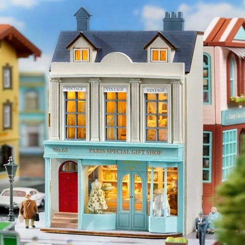 QT Series Dollhouse - Wooden House Kit LED Light