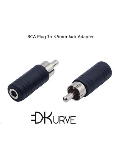 Divine Plus Trading LLC RCA Plug to 3.5mm Jack Adapter