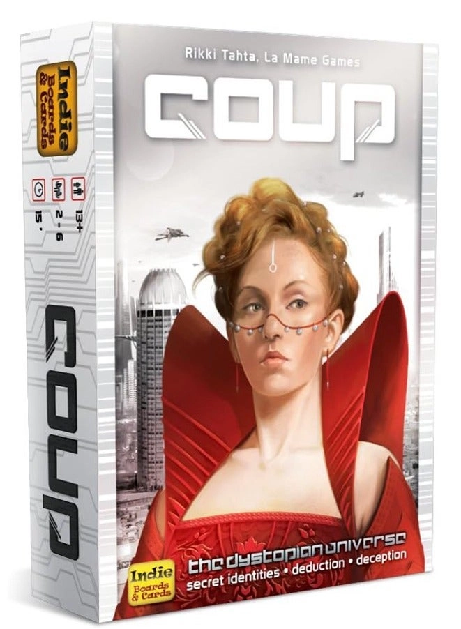 Indie Boards and Cards Coup: The Dystopian Universe - Card Game
