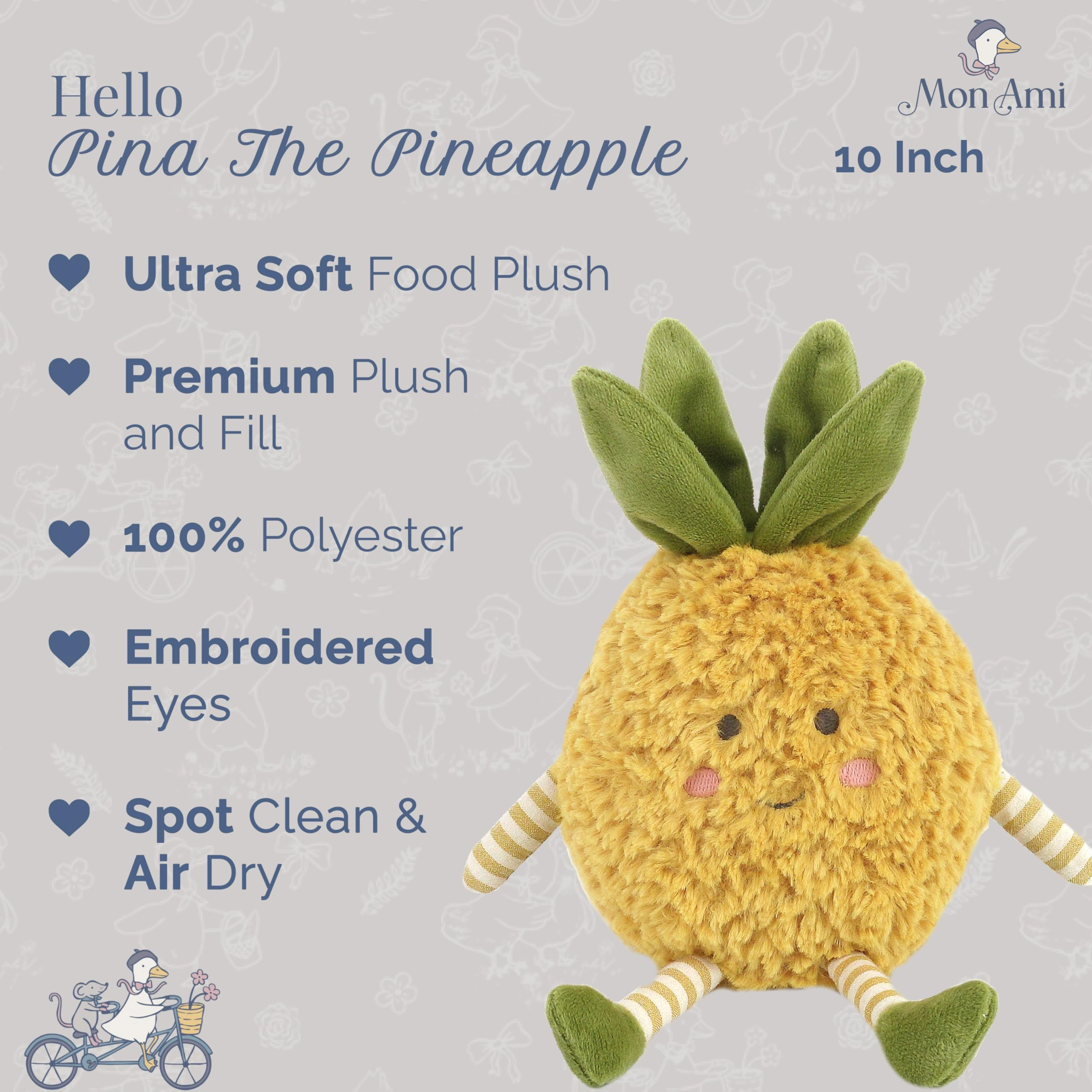 Pineapple PINA PINEAPPLE 25.4 cm Plush