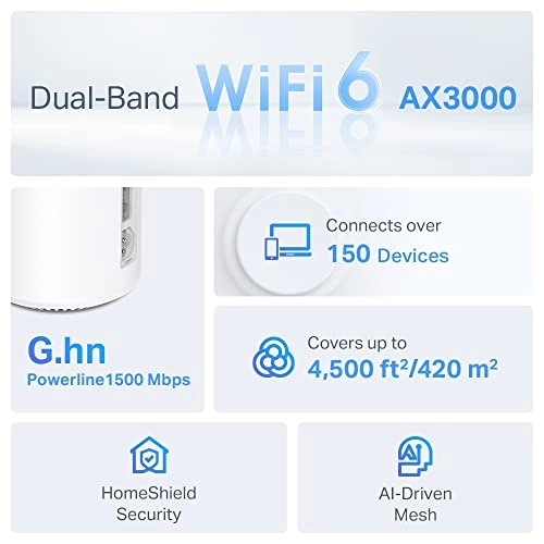Deco PX50 - Wi-Fi 6 2-Pack