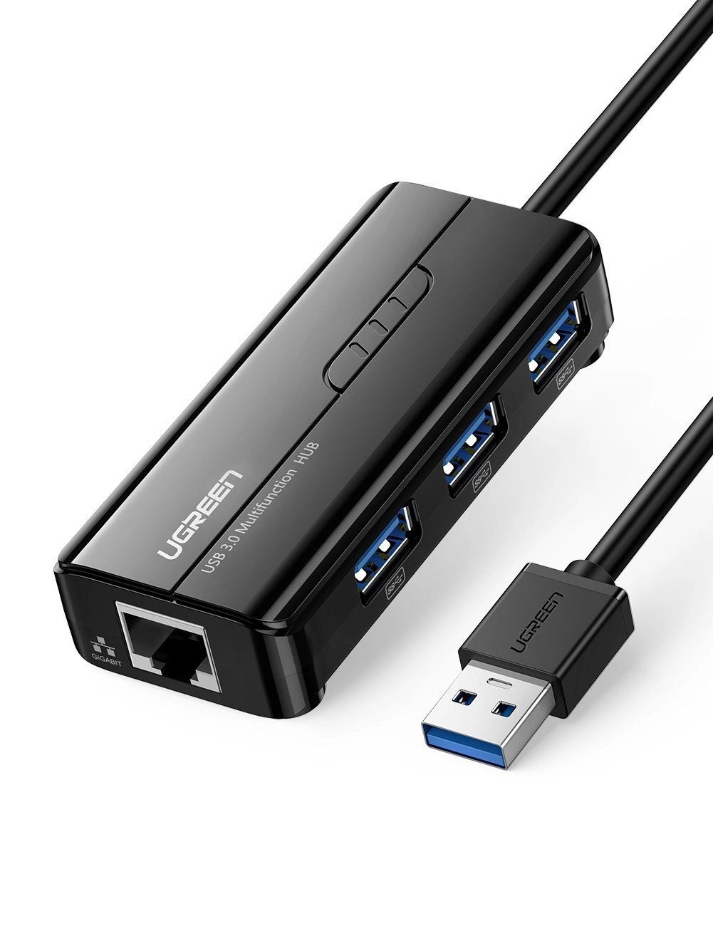 IT Splendid USB 3.0 Hub - Gigabit Ethernet Adapter