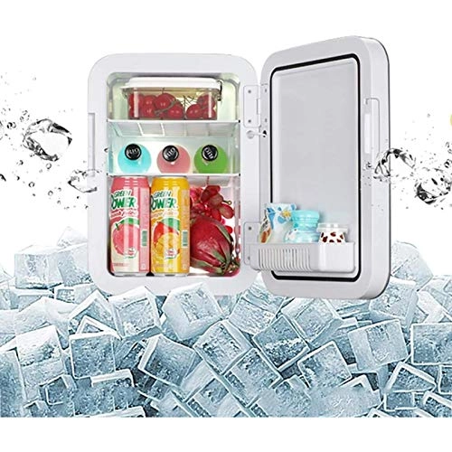 Single Door Mini Fridge - Portable Dual Voltage