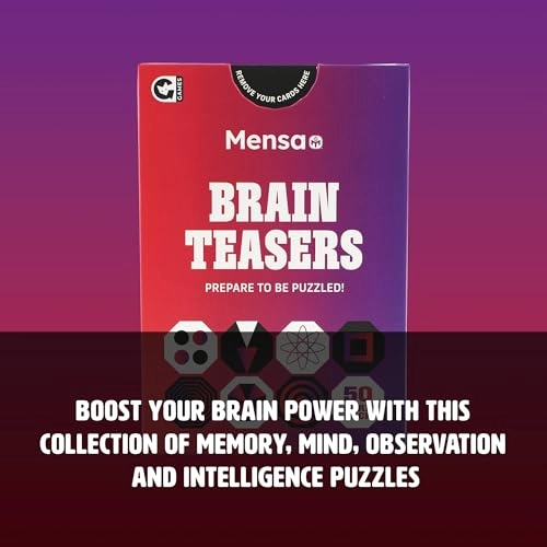 Mensa Brainteasers Puzzle (0112.1304.73.BTC) - 50 pcs