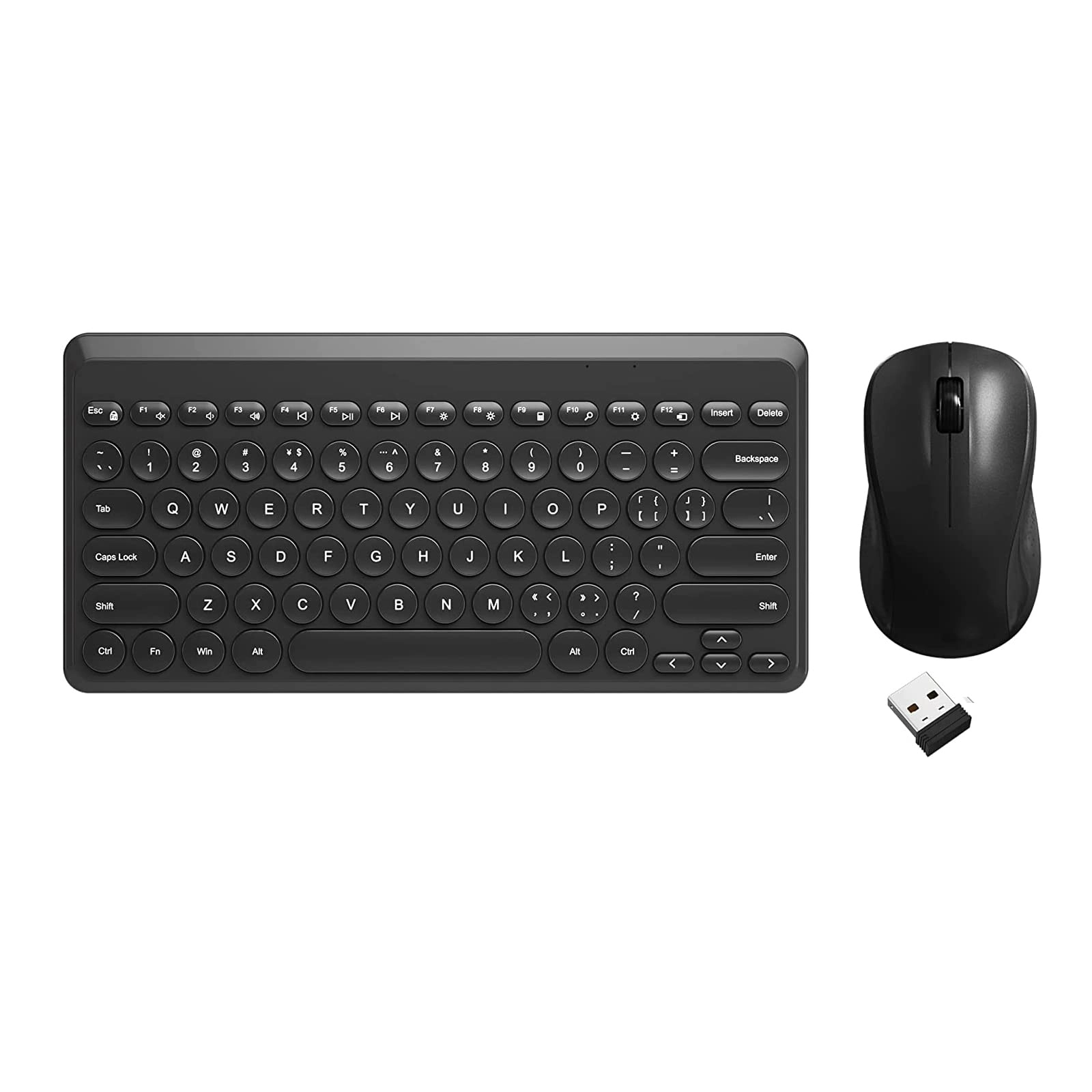 Compact Keyboard MouseCombo - Usb Radio Frequency