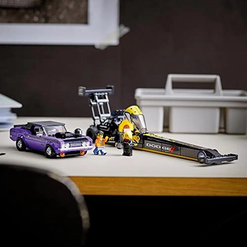 Speed Champions Mopar Dodge//SRT Top Fuel Dragster + 1970 Dodge Challenger T/A (76904)