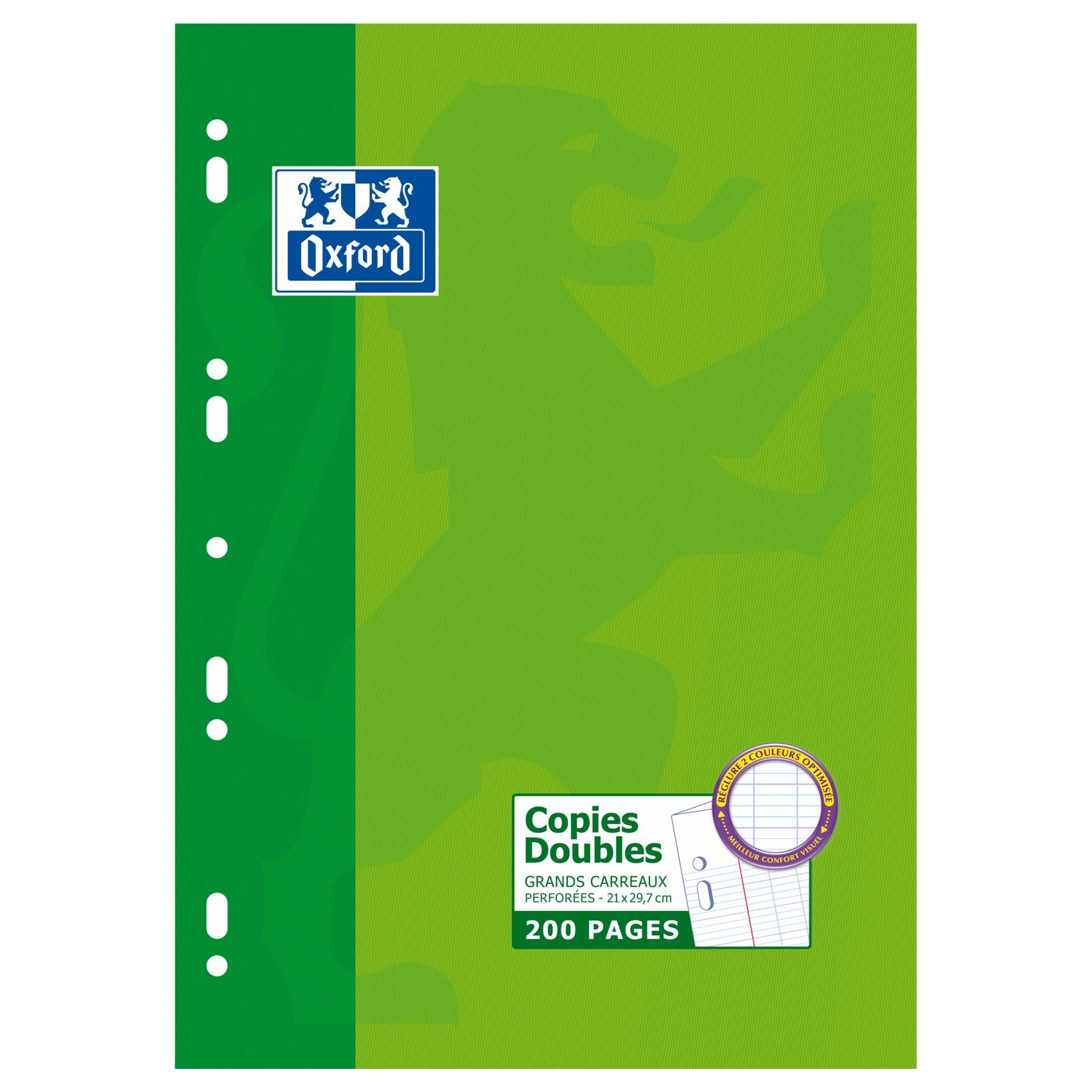 Elba Double Copies Perforees Notebook A4 200 Pages