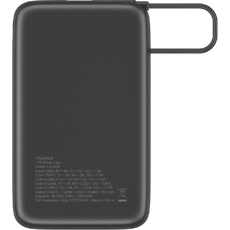 LBD007AFBKJR - 10000 mAh 20W