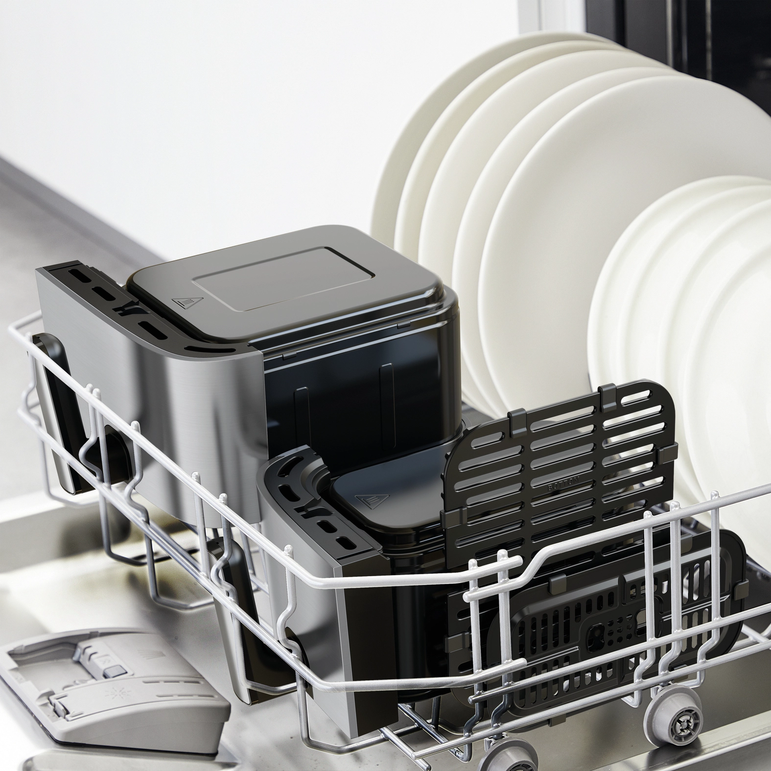 Double Easy Fryer & Grill EY905D28