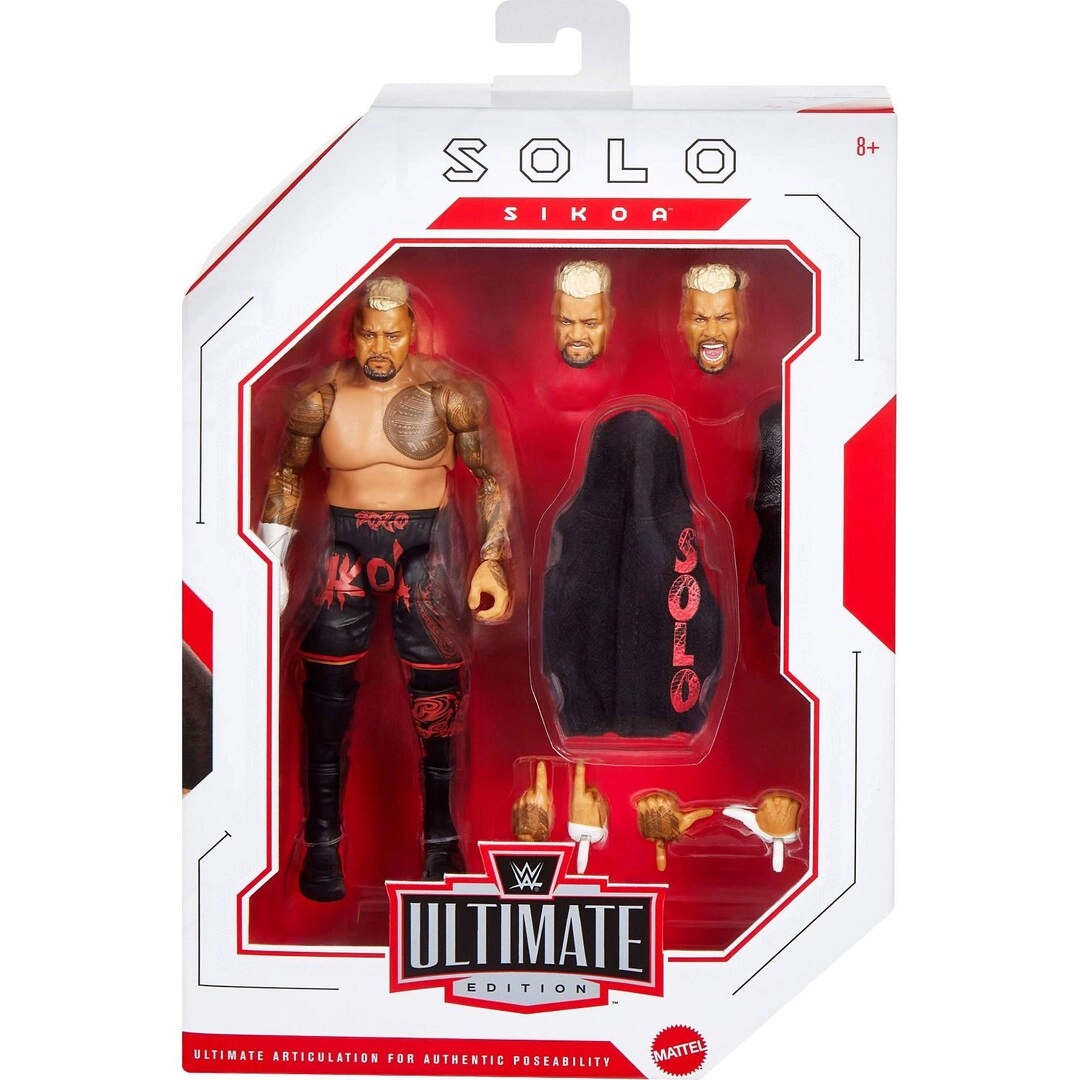 COLOR LAND CHILDRENS TOYS CENTER LLC Solo Sikoa - WWE Ultimate Edition Action Figure Set - 8 yr(s) (15 cm)