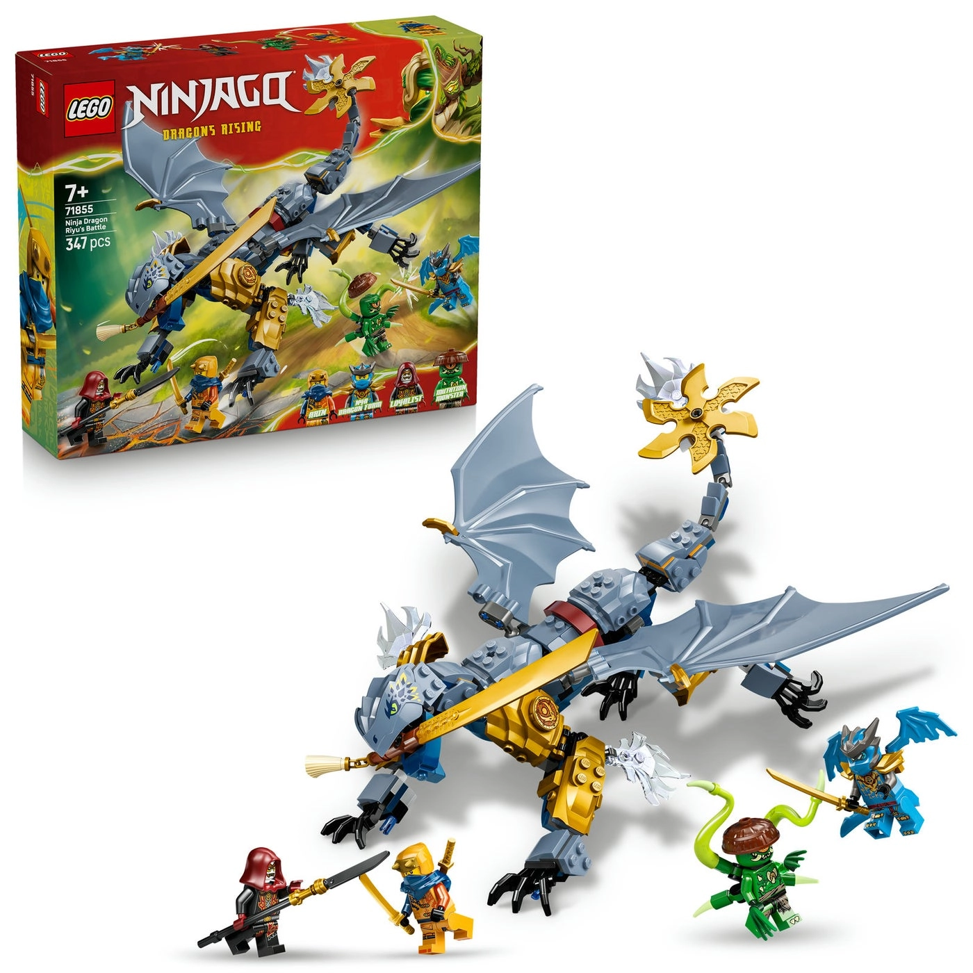LEGO NINJAGO Ninja Dragon Riyu’s Battle 71855