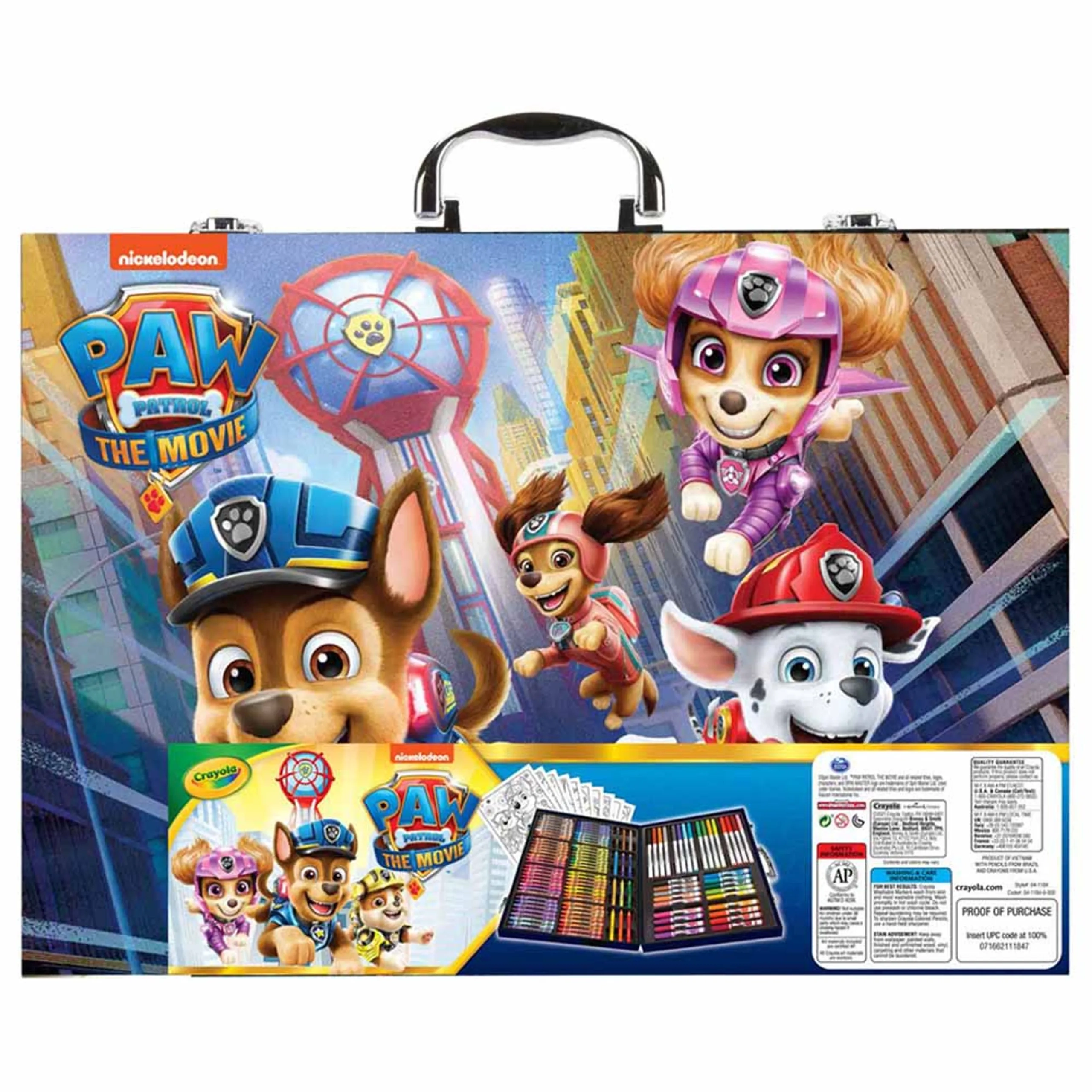 Paw Patrol Inspiration Art Case - Pack of 128