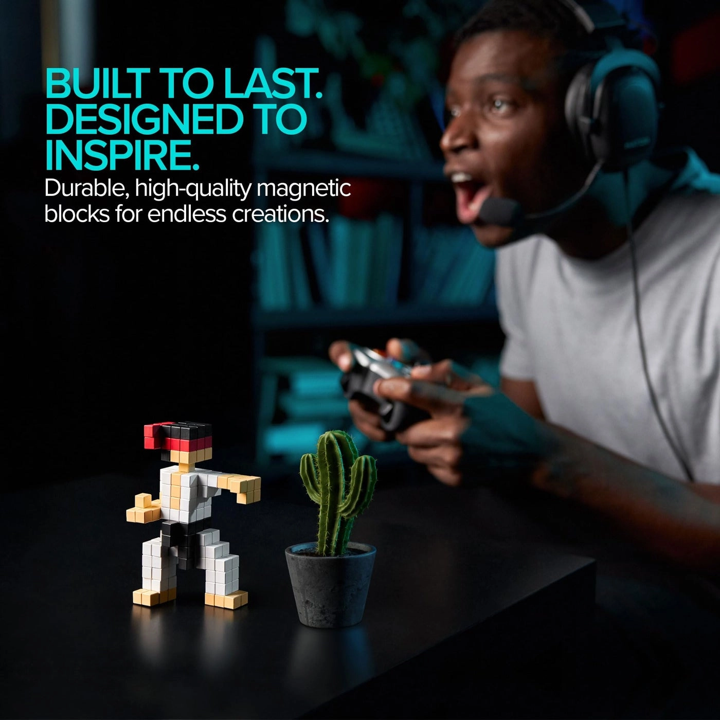 Tiny Magnetic Blocks - 100 pcs