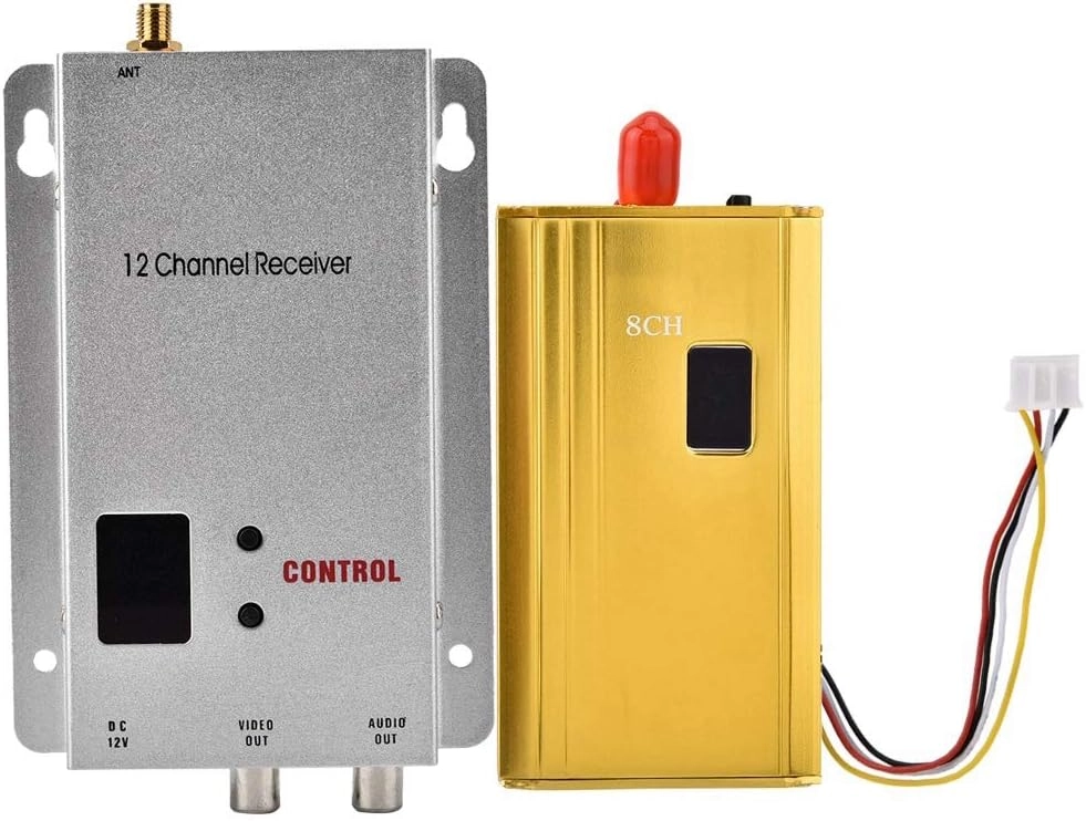 Transmitter - 1.5W 1080/1120/1160/1200MHz + Receiver - 2.4GHz