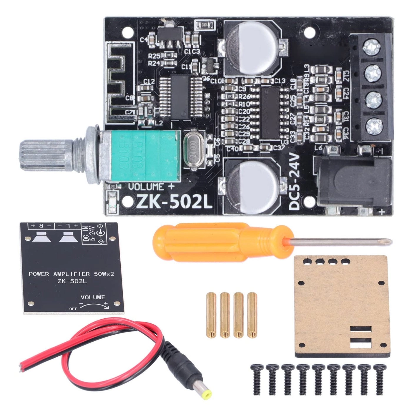 Stereo Audio Amplifier Board - 200W DIY
