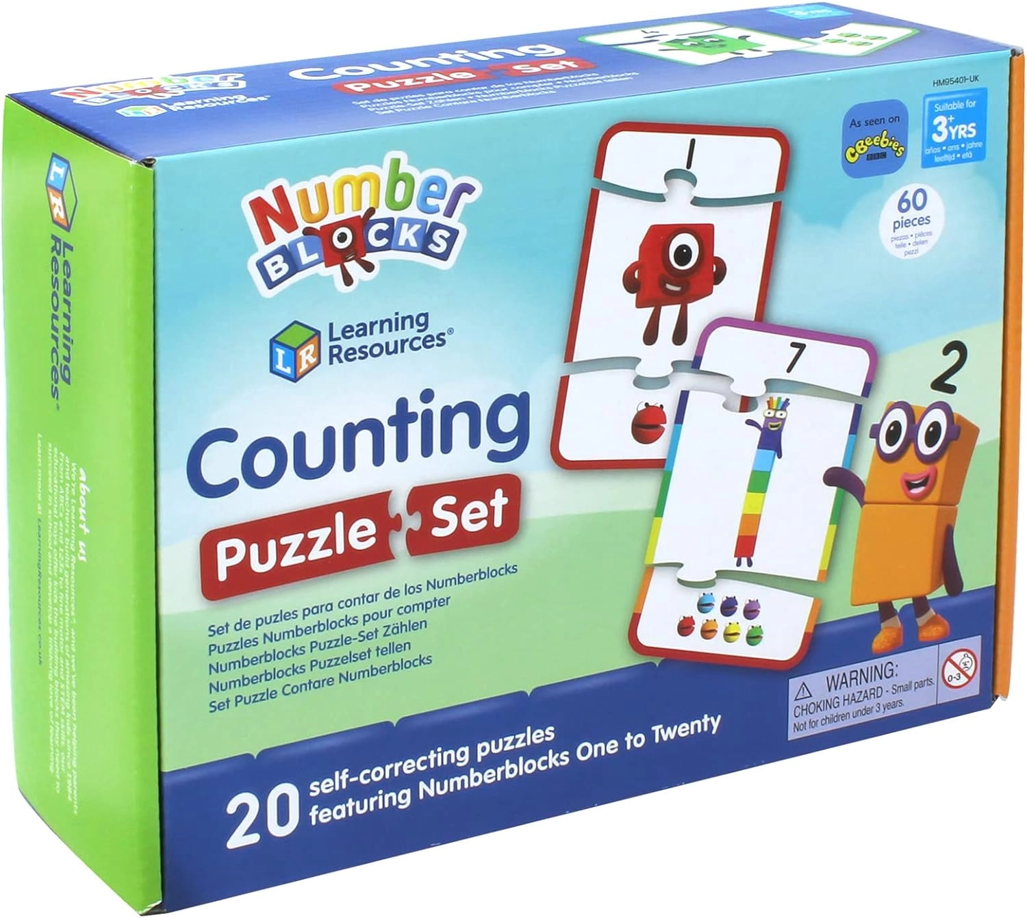 Numberblocks Counting Puzzle Set - 3+ Years
