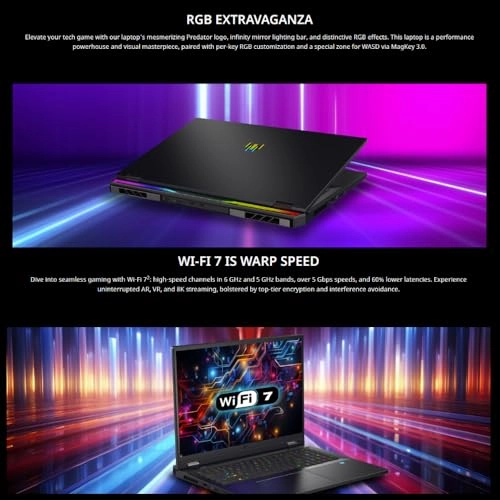 Predator Helios NEO 18 PH18-72-924C - 18'' Core i9-14900HX 32GB DDR5 1.5TB SSD