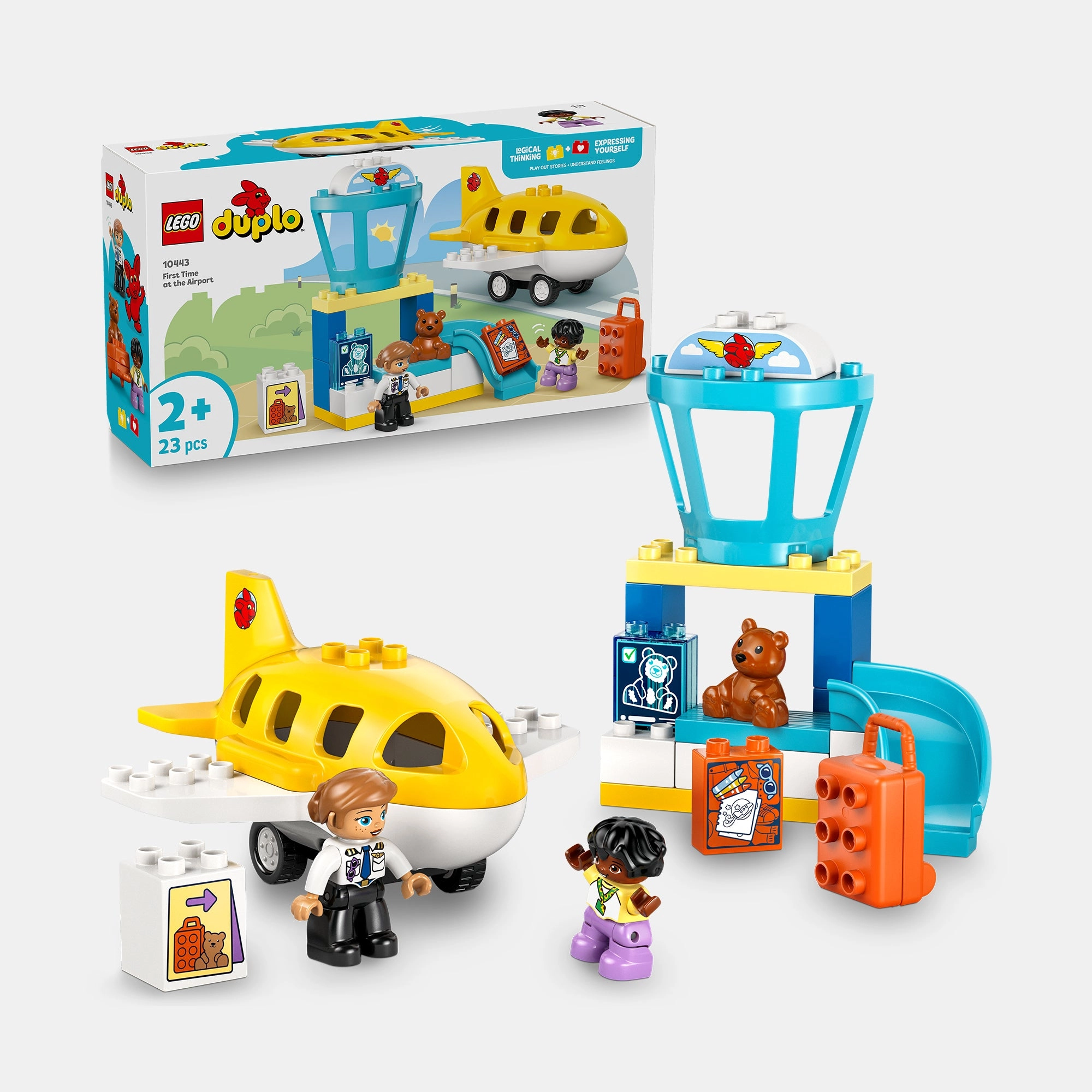 LEGO DUPLO Town First Time at the Airport - 23 pcs