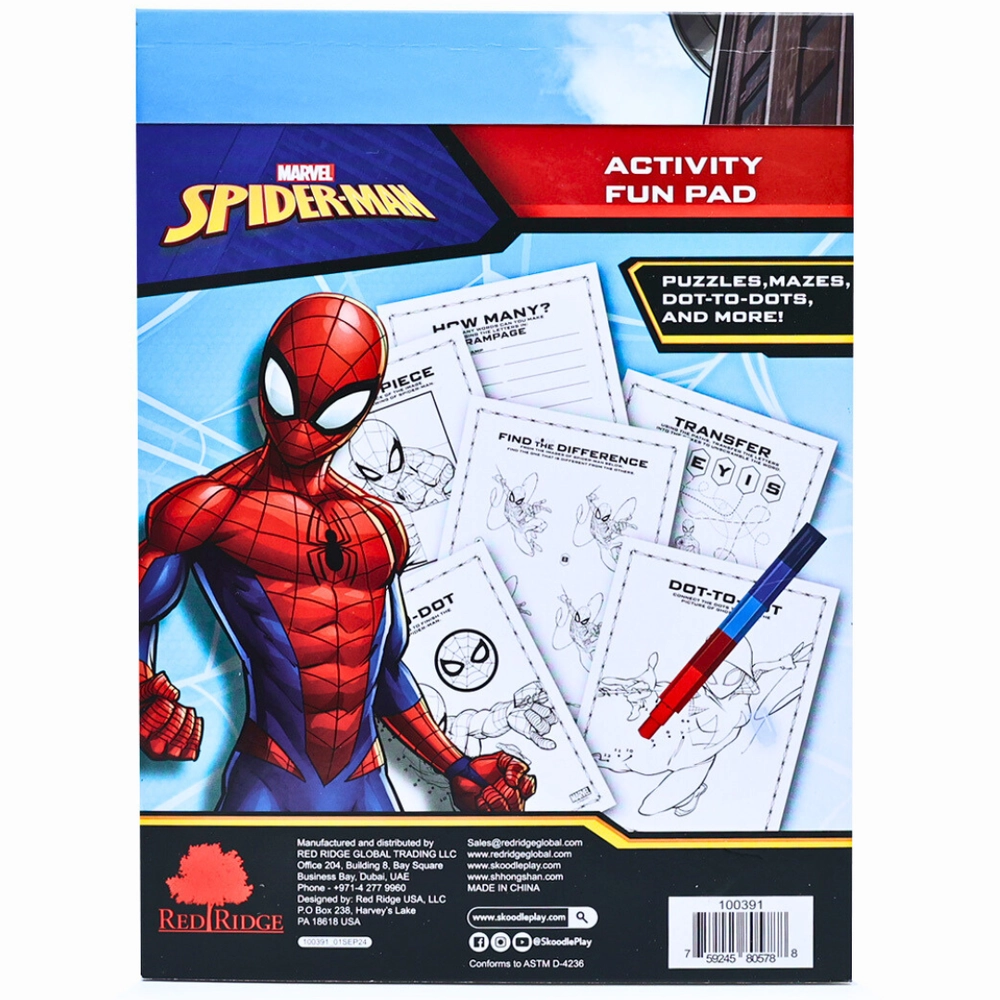 Spider-man Activity Fun Pad - 3+ years
