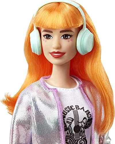 Music Producer Doll - 12-in Orange Hair Sound Mixing Board Ages 3+