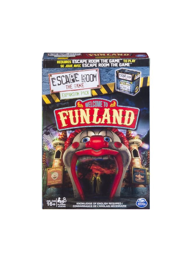 Escape Room The Game: Welcome to Funland - Expansion Pack
