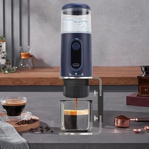 Portable Coffee Maker - 100ml capsules and grounds