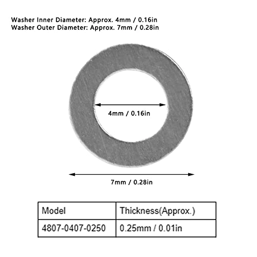 Washing Machine - 120PCS Stainless Steel 4807-0407-1000