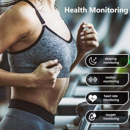 Smart Ring - Fitness and Health Tracker IP68 Waterproof