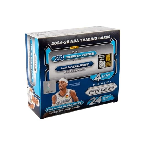 PRIZM Basketball Retail Box - 24 Packs per Box 4 Cards per Pack