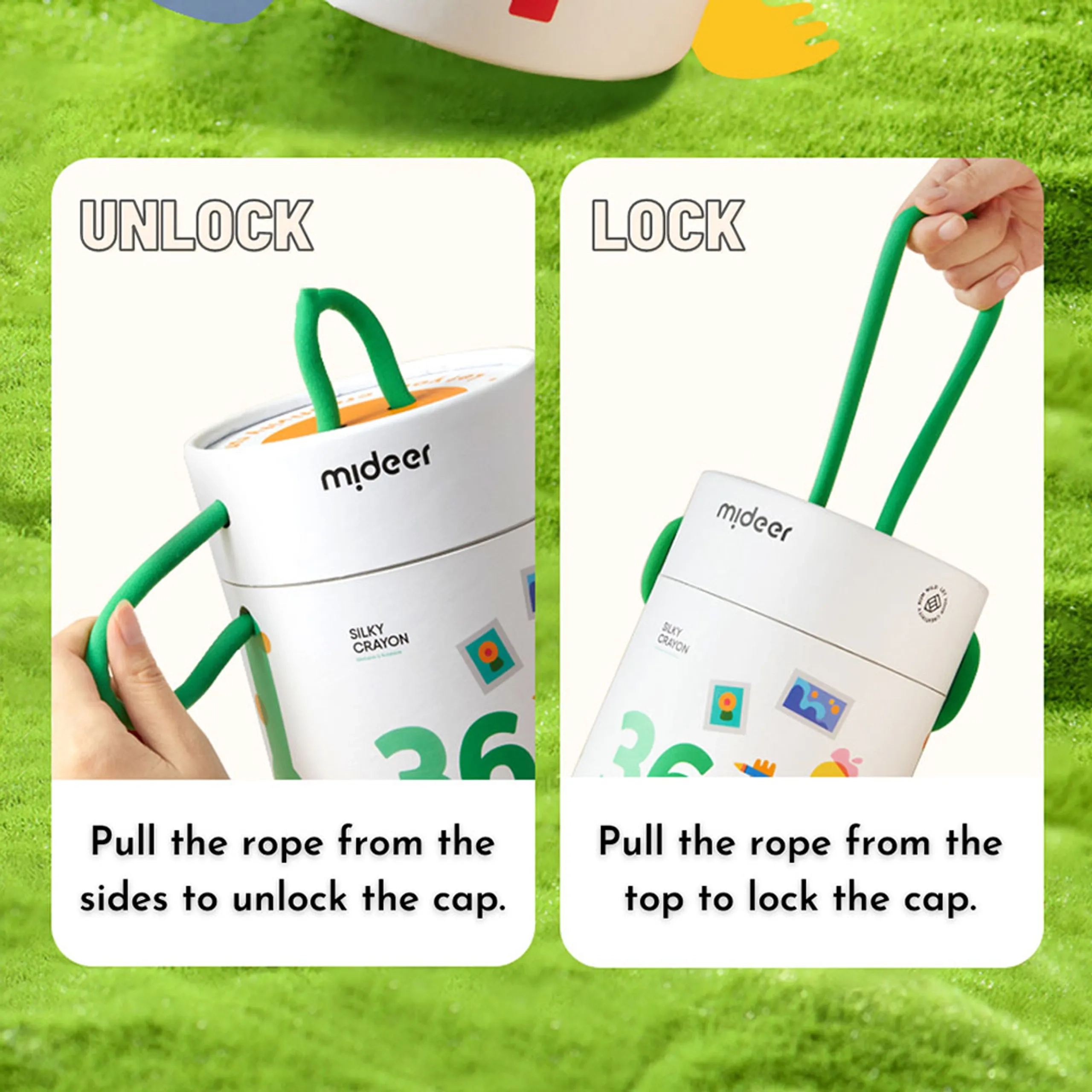 Washable Rotary Crayons