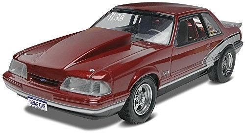 '90 Ford Mustang LX 5.0 Drage Racer Model Kit (85-4195) - Plastic - 1:25
