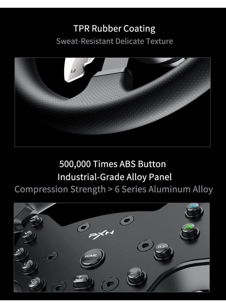 V99 Racing Wheel & Pedals - PC PS4 PS3 Xbox One Xbox Series X/S